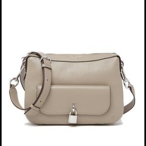 Marc Jacobs Lock That Leather Messenger Handbag